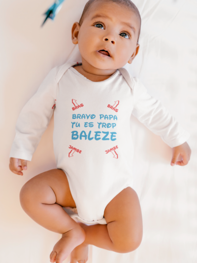 Body Bébé Bras jambe (Manches longues)